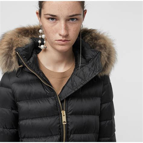 burberry puffer coat ladies|Burberry detachable hood puffer coat.